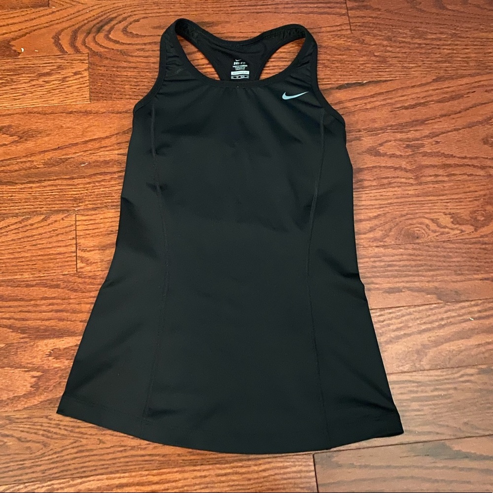 Black nike tank top, worn once